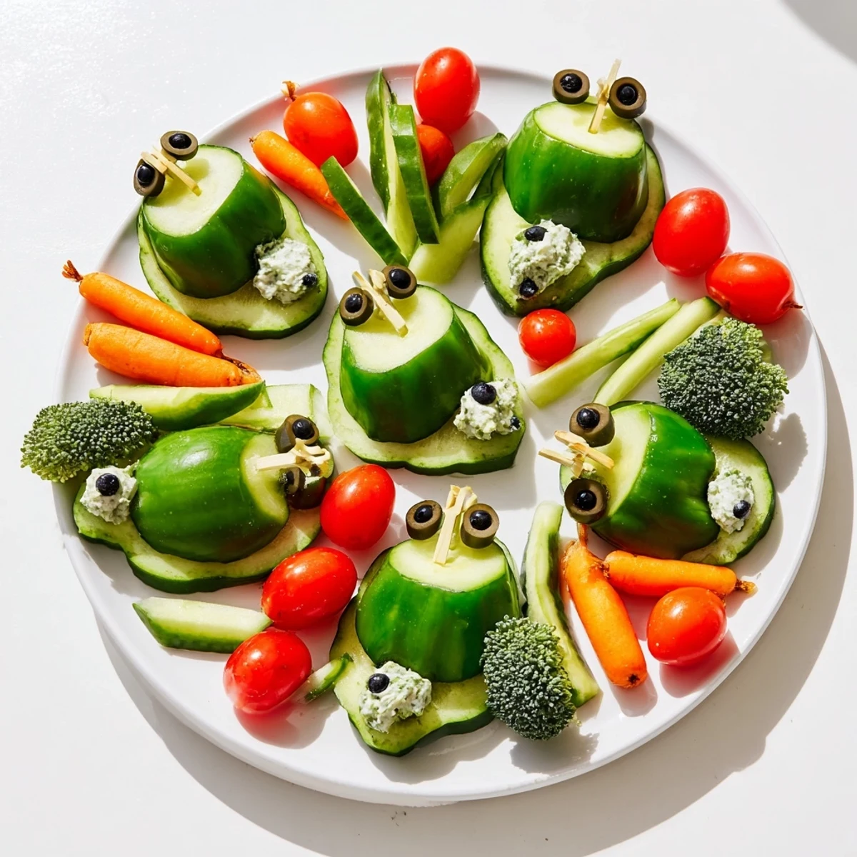 Gemüse Schildkröten Platte