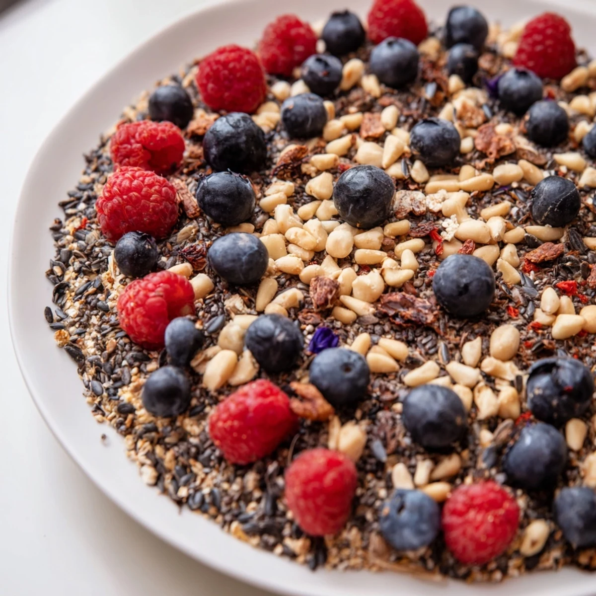 Singvogel Samen Beeren Platte