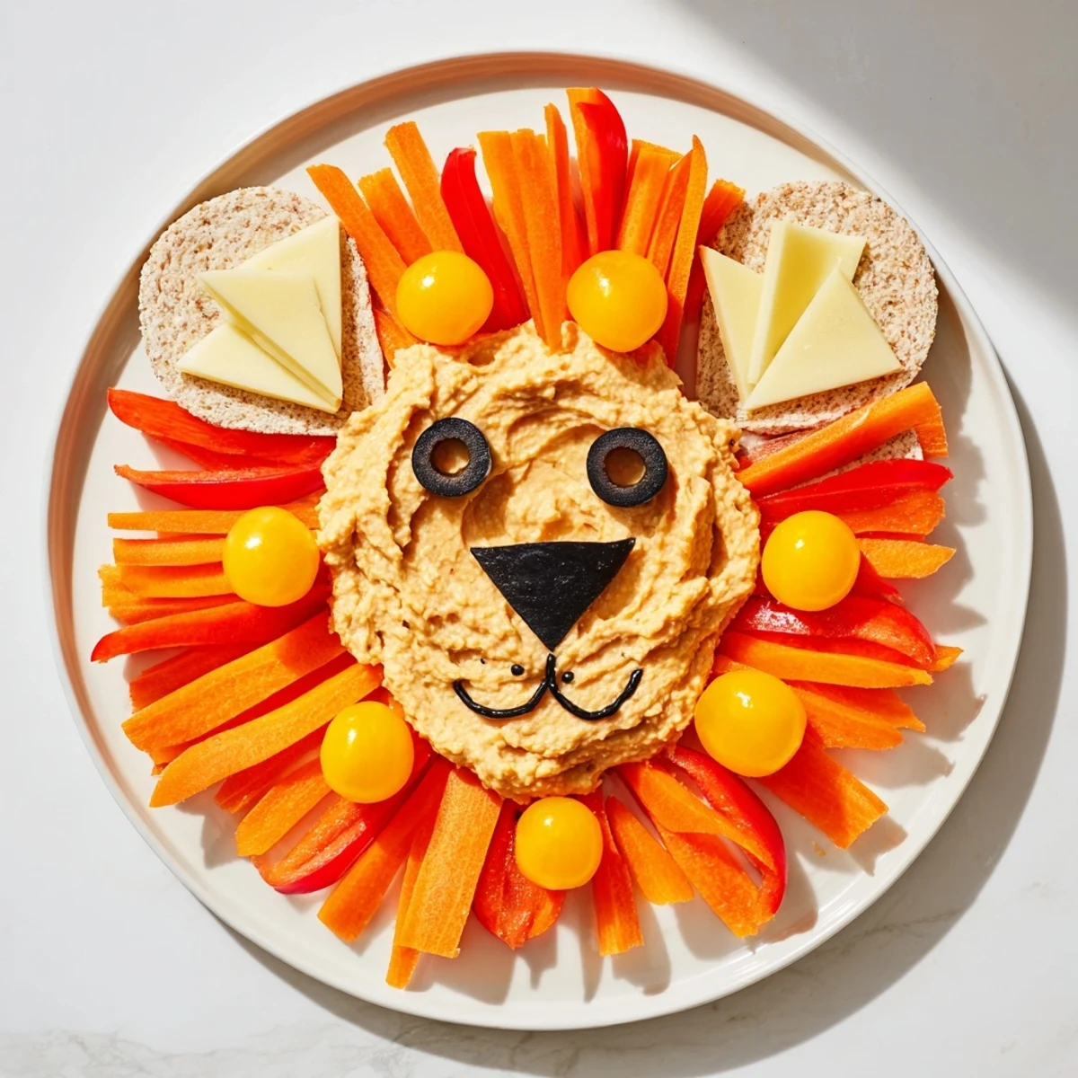 Löwen Lunch Brett bunt