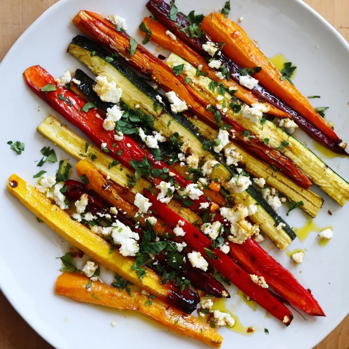 Colorful and festive Christmas Sleigh Veggie Rails, a delicious vegetarian appetizer idea for the holidays.