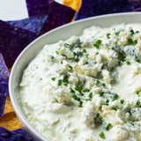 Blauer Käse Dip Platte