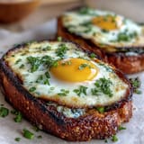 Spargel und Ei Tartines