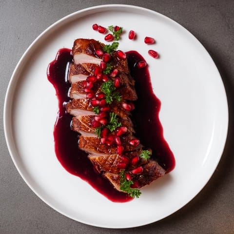 Entenbrust mit Granatapfel