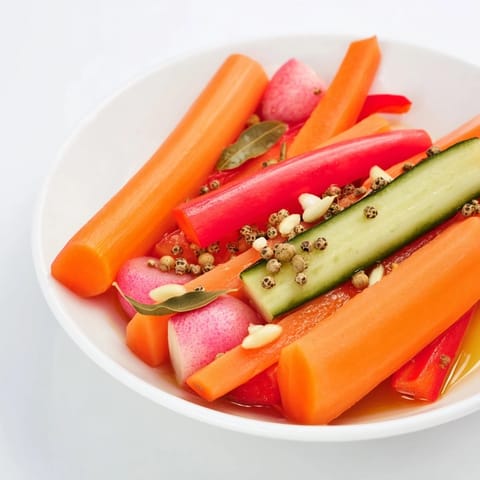 Quick Pickled Veggie Sticks #48