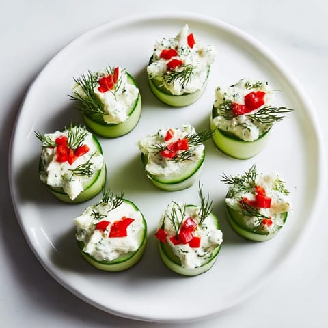 Gurken Dill Weihnachtssterne festlich