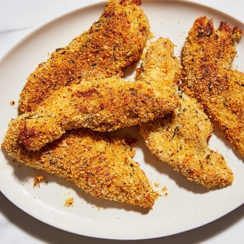 Knusprige luftfrittierte Hähnchen