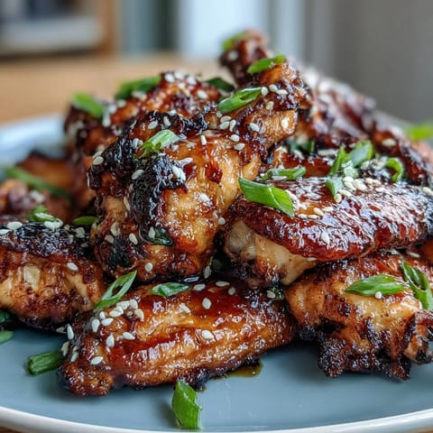 Air Fryer Asian Chicken Wings