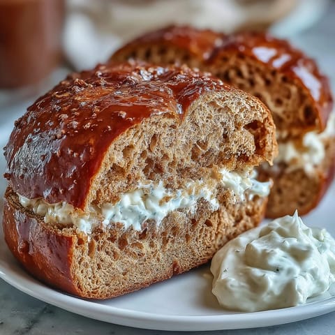Honig Vollkorn Protein Bagels