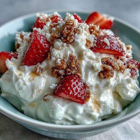 Fluffiger Joghurt Frühstücksbowl