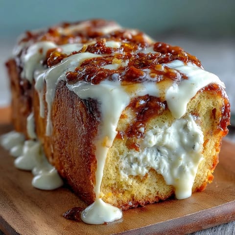 Fluffy Orangenbrötchen mit süßer Orangenfüllung und cremiger Orangensahne-Creme-Frosting.