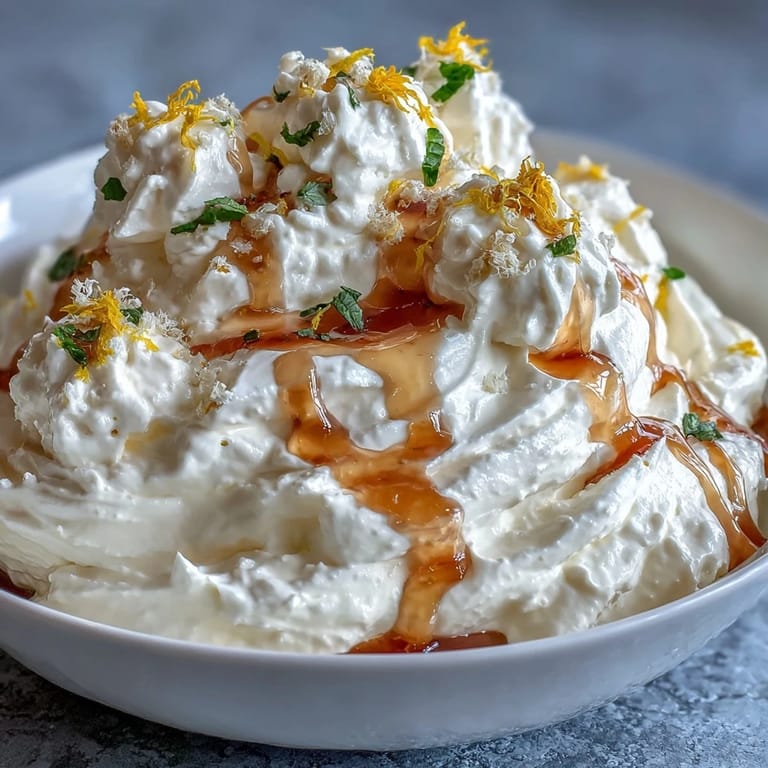 2. Fluffige Feta-Creme mit salzigem Honig beträufelt und mit essbaren Blüten garniert – ein Genuss für jeden Anlass.