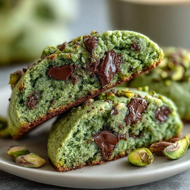 1. Festliche grüne Pistazien-Pudding-Kekse mit weicher Textur und knackigen Pistazienstückchen für St. Patrick's Day